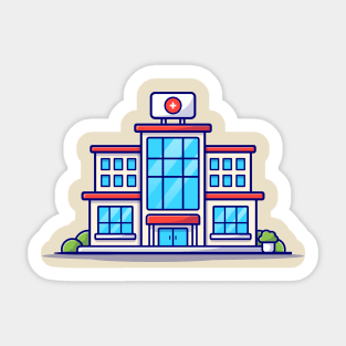 Hospital Building Sticker